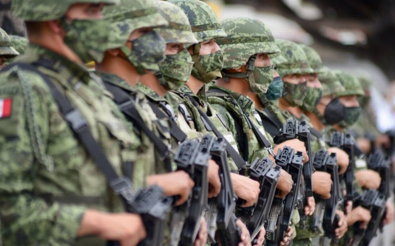 Llegan a Zacatecas 508 militares para reforzar estrategia de seguridad