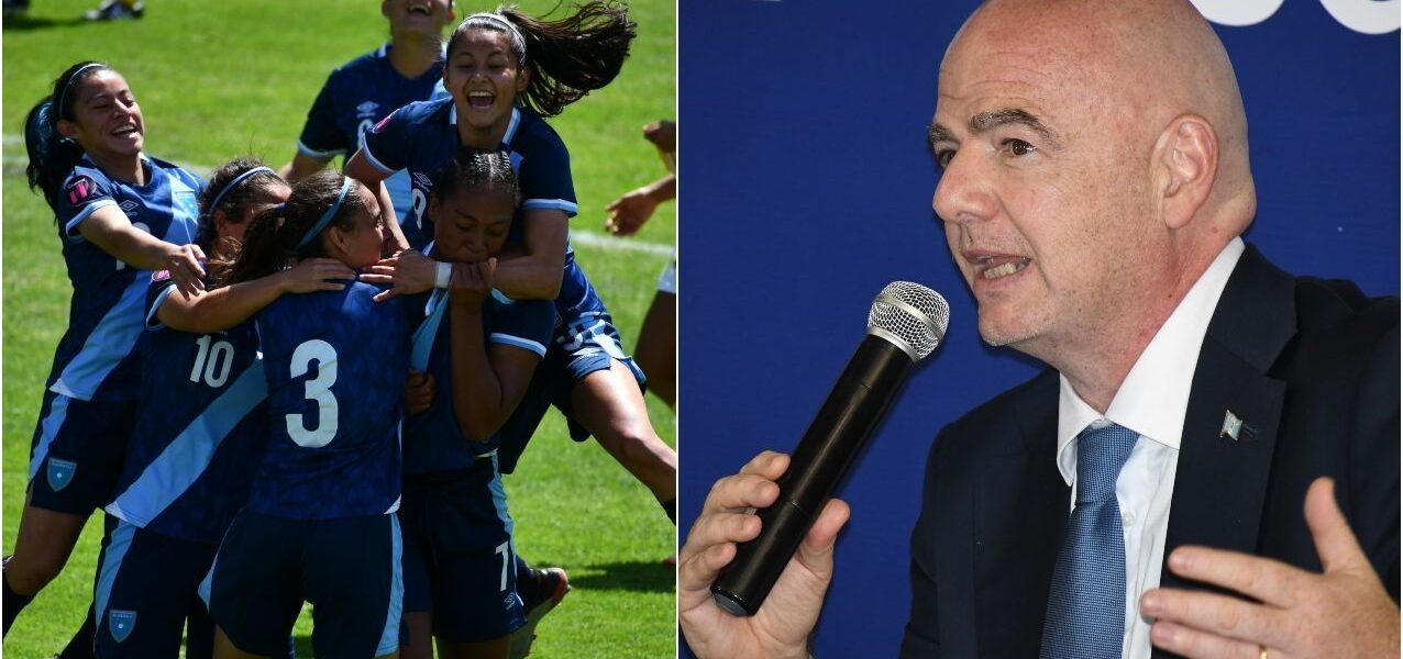 Infantino: "Por el fútbol femenino hay que trabajar, hay que trabajar más y mejor"