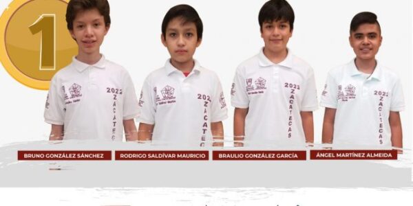 Zacatecas, segundo lugar nacional en Olimpiada de Matemáticas