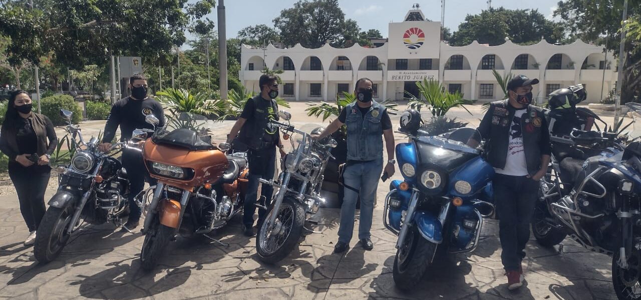 Invitan bikers de Cancún a rodada con causa