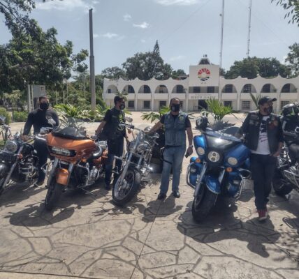 Invitan bikers de Cancún a rodada con causa