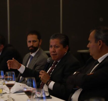 Empresarios hablan muy bien de Zacatecas; hay expectativas de crecimiento y desarrollo: Gobernador David Monreal