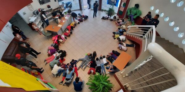 Curso de verano en Zacatecas enseñó a niños y niñas cómo reaccionar ante una balacera