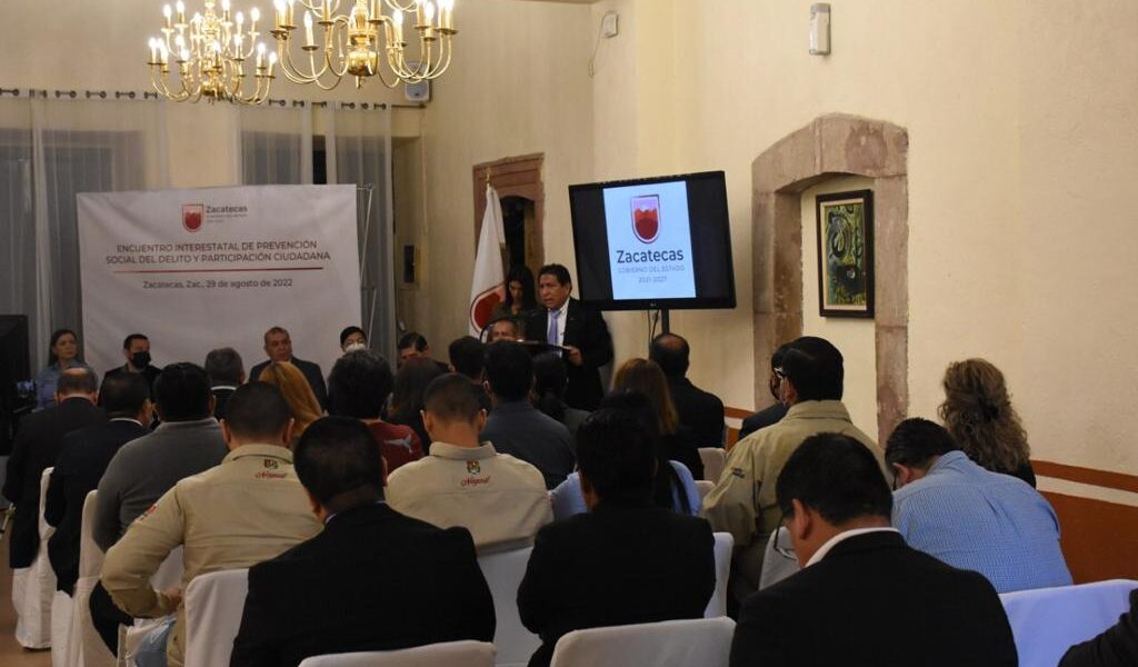 Realiza Gobierno de Zacatecas encuentro interestatal para la prevención del delito