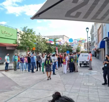 Realizan Protección Civil Estatal y Secretaria de Salud simulacro de atención de emergencias en el centro de la ciudad de Chihuahua