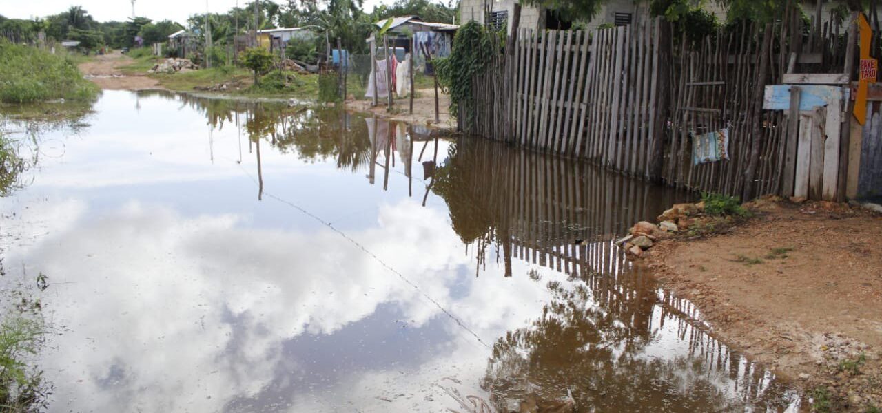 Lluvias afectan a más de 22 mil personas del sur de Quintana Roo