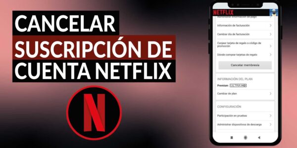 Netflix: cómo cancelar una suscripción