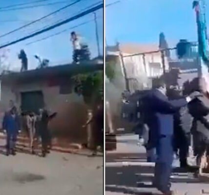 Con huevos y globos con agua: así recibieron a política de Morena en un desfile en Tlaxcala