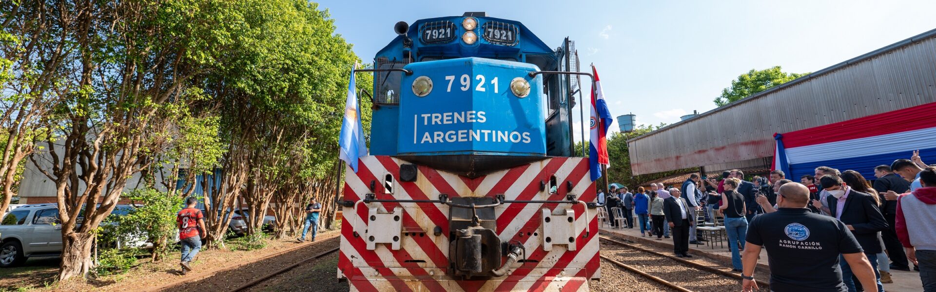 Argentina y Paraguay retoman cruce ferroviario internacional