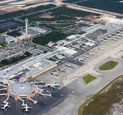 Aeropuerto de Cancún superó los 20 millones de pasajeros movilizados