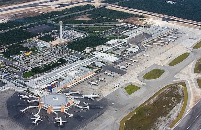 Aeropuerto de Cancún superó los 20 millones de pasajeros movilizados