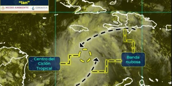 Tormenta Tropical “Ian” se convertirá en huracán categoría 4, afectará Cancún y a toda la península de Yucatán