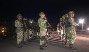 Arriban otros 200 militares para reforzar la seguridad de Zacatecas