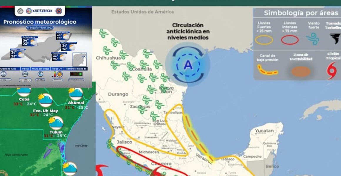 Aumentará el calor y disminuirán lluvias en Quintana Roo