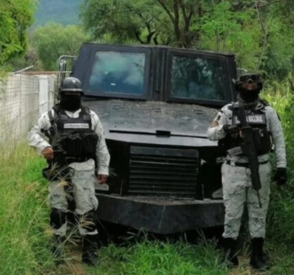 Guardia Nacional encontró un “monstruo” abandonado en el estado de Zacatecas