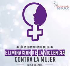 Día Internacional de la Eliminación de la Violencia contra la Mujer