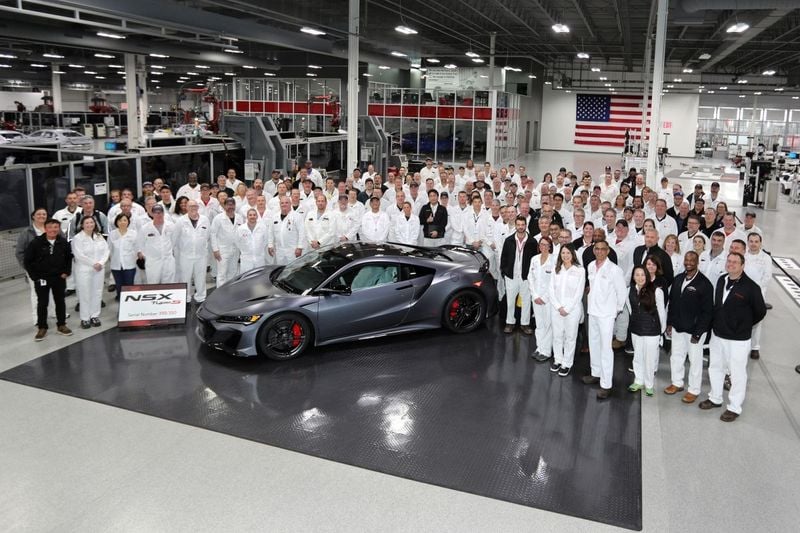 El Honda NSX se despide definitivamente de producción con el último Type S fabricado