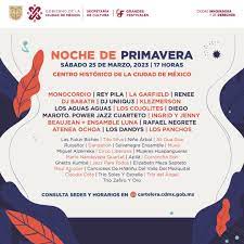 Festival noche de primavera 2023 deleitará al público capitalino en nueve sedes del centro histórico