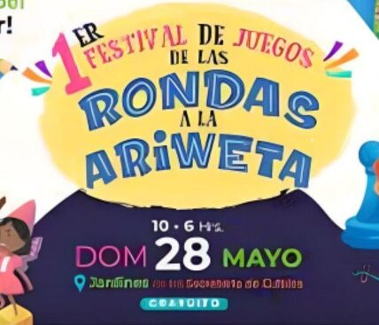 Ofrecerá Festival de Juegos “De las rondas a la ariweta” más de 40 actividades gratuitas