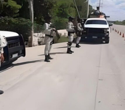 En Quintana Roo, Guardia Nacional realiza recorridos de proximidad y seguridad en el Parque