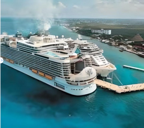 Quintana Roo capta al 60% de todos los turistas de cruceros a nivel nacional