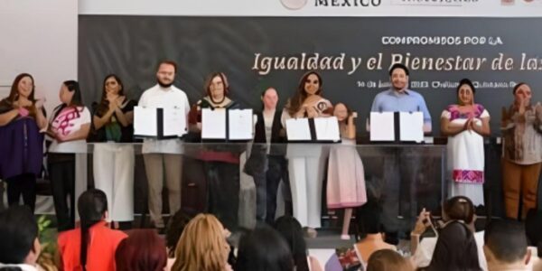 Quintana Roo firma el Acuerdo Nacional por la Igualdad y el Bienestar de las Mujeres